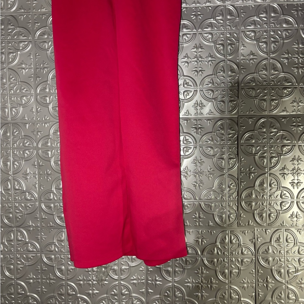 Alexa b nites off the shoulder vintage 90s prom dress Barbie pink formal gown - Picture 7 of 9